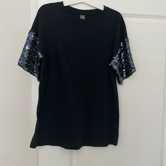 Wild fable Colorful Sequence sleeve‎ tee - Picture 3 of 4